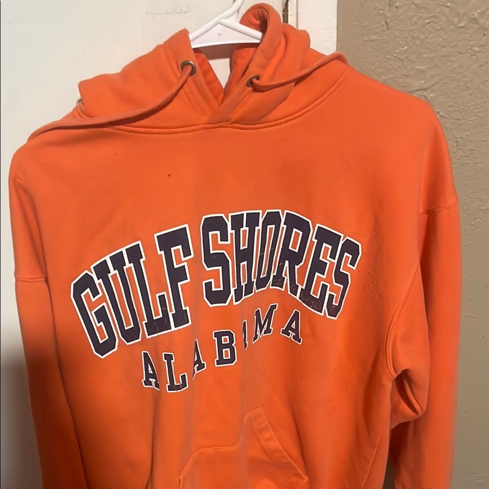 Gulf Shores Orange Hoodie